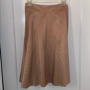 Banana Republic Rose Gold Skirt